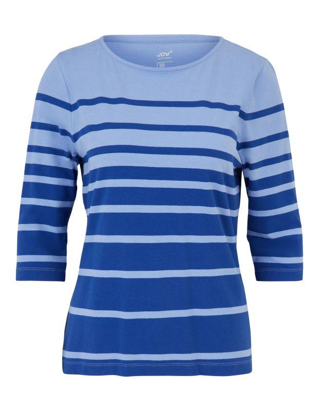 Joy Sportswear 3/4-Arm-Shirt LISA Shirt mit zweifarbigem Ringeldesign Kostenloser Versand international