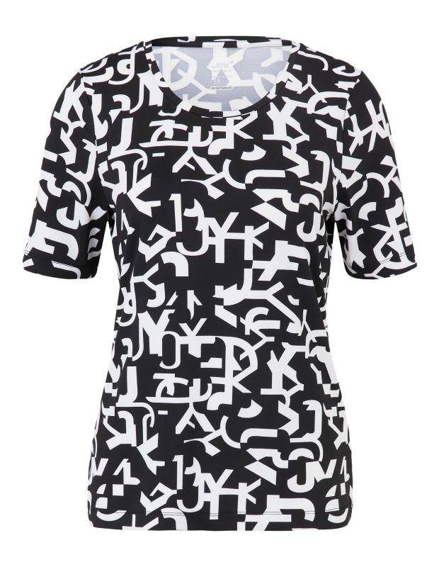 Joy Sportswear T-Shirt LOTTA T-Shirt mit grafischem Allover Print Fabrikladen