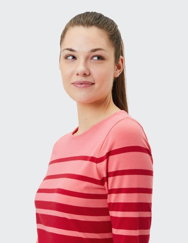 Joy Sportswear 3/4-Arm-Shirt LISA Shirt mit zweifarbigem Ringeldesign 50% Rabatt für begrenzte Zeit