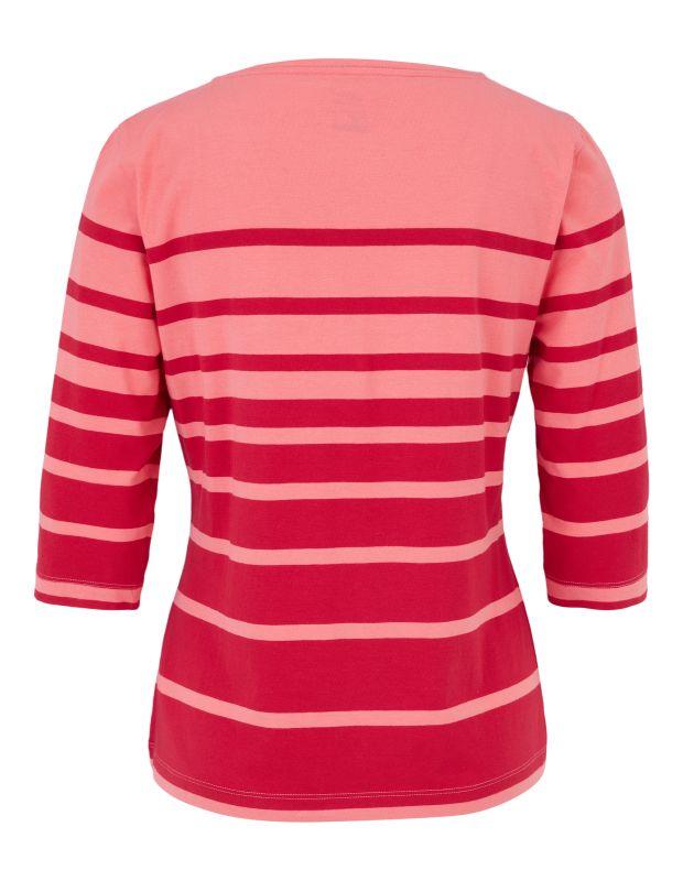 Joy Sportswear 3/4-Arm-Shirt LISA Shirt mit zweifarbigem Ringeldesign 50% Rabatt für begrenzte Zeit