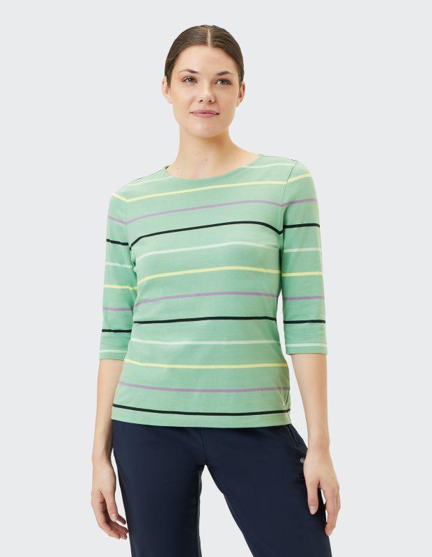 Joy Sportswear 3/4-Arm-Shirt VIOLETTA Buntes Ringelshirt Fabrikpreis