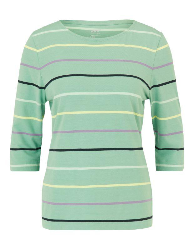 Joy Sportswear 3/4-Arm-Shirt VIOLETTA Buntes Ringelshirt Fabrikpreis