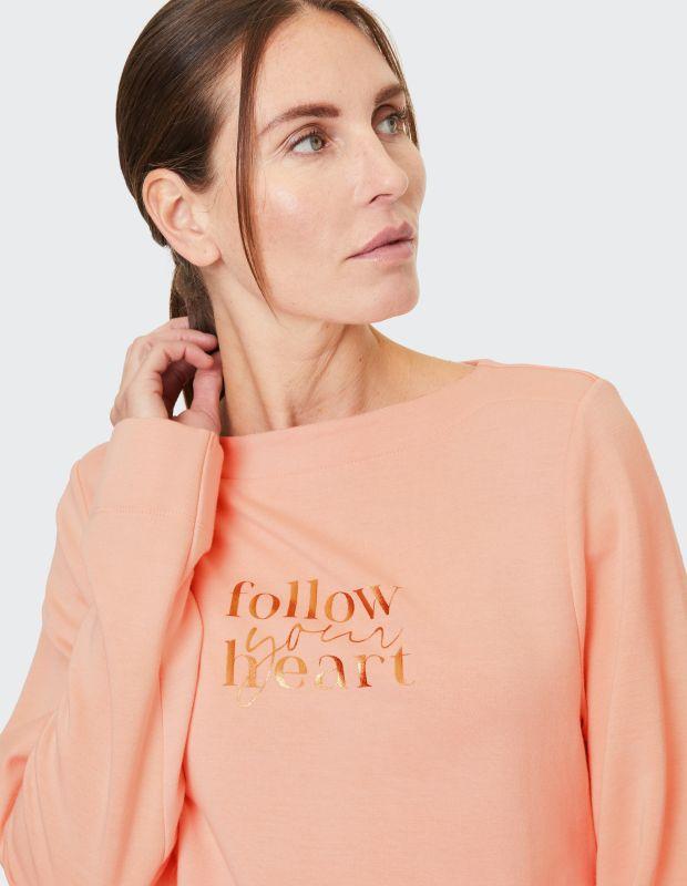 Joy Sportswear Sweatshirt LINA Sweatshirt aus softer Modalqualität mit Print Saisonschlussverkauf