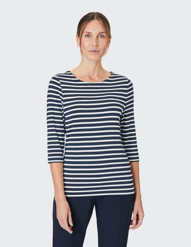 Joy Sportswear 3/4-Arm-Shirt CARINA Ringelshirt im maritimen Look Jubiläumsangebot