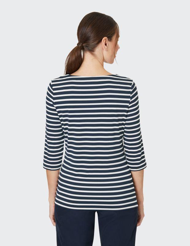 Joy Sportswear 3/4-Arm-Shirt CARINA Ringelshirt im maritimen Look Jubiläumsangebot