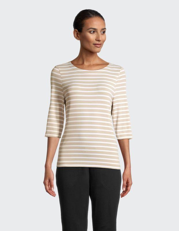 Joy Sportswear 3/4-Arm-Shirt CARINA Ringelshirt im maritimen Look Top Angebot