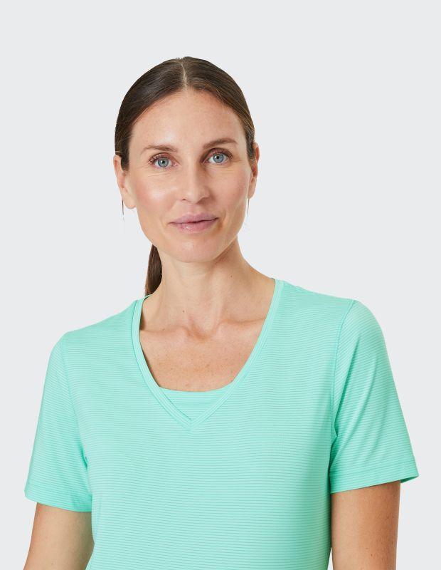 Joy Sportswear T-Shirt GESA Sportliches T-Shirt mit Streifendessin Kauf eins, bekomm eins gratis