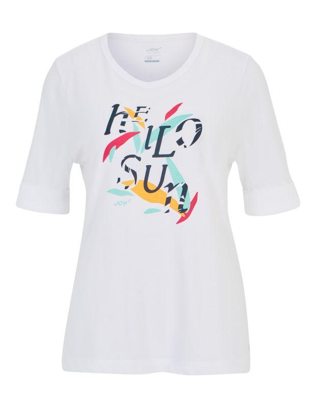 Joy Sportswear T-Shirt MARA T-Shirt mit grafischem Schriftdruck Super Rabatt