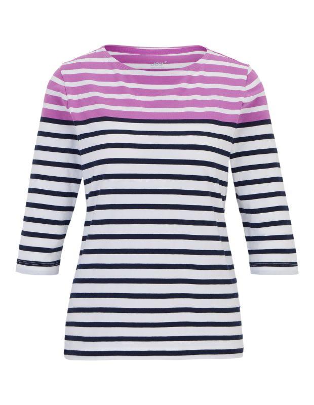 Joy Sportswear 3/4-Arm-Shirt CELIA T-Shirt mit feinem Ringeldessign Im Verkauf