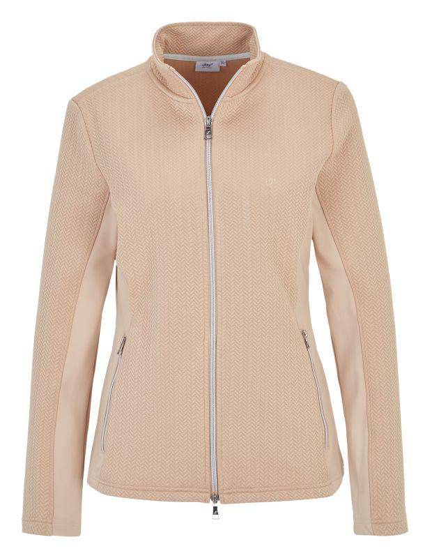 Joy Sportswear Sportjacke WIEBKE Sportive Jacke mit Zick-Zack-Struktur Fabrikverkauf