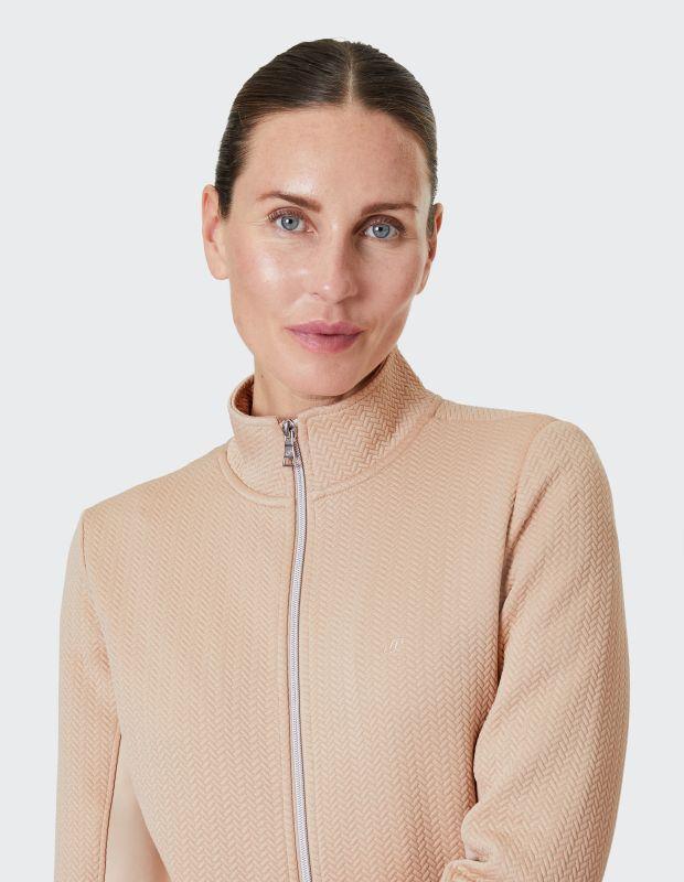 Joy Sportswear Sportjacke WIEBKE Sportive Jacke mit Zick-Zack-Struktur Fabrikverkauf