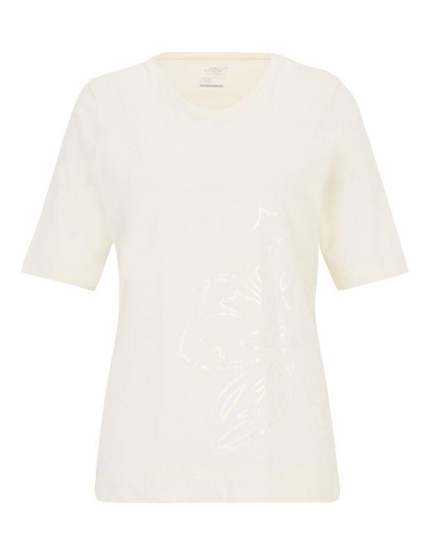 Joy Sportswear T-Shirt CHLOE T-Shirt mit schillerndem Blumendruck Fabrik Onlineshop