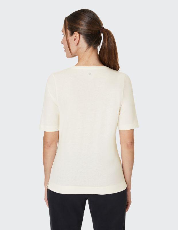 Joy Sportswear T-Shirt CHLOE T-Shirt mit schillerndem Blumendruck Fabrik Onlineshop