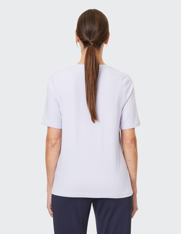 Joy Sportswear T-Shirt TALA Lockeres Shirt mit floralem Frontprint Jubiläumsangebot