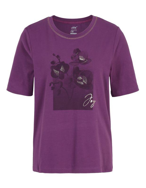 Joy Sportswear T-Shirt TALA Lockeres Shirt mit floralem Frontprint Lagerräumung