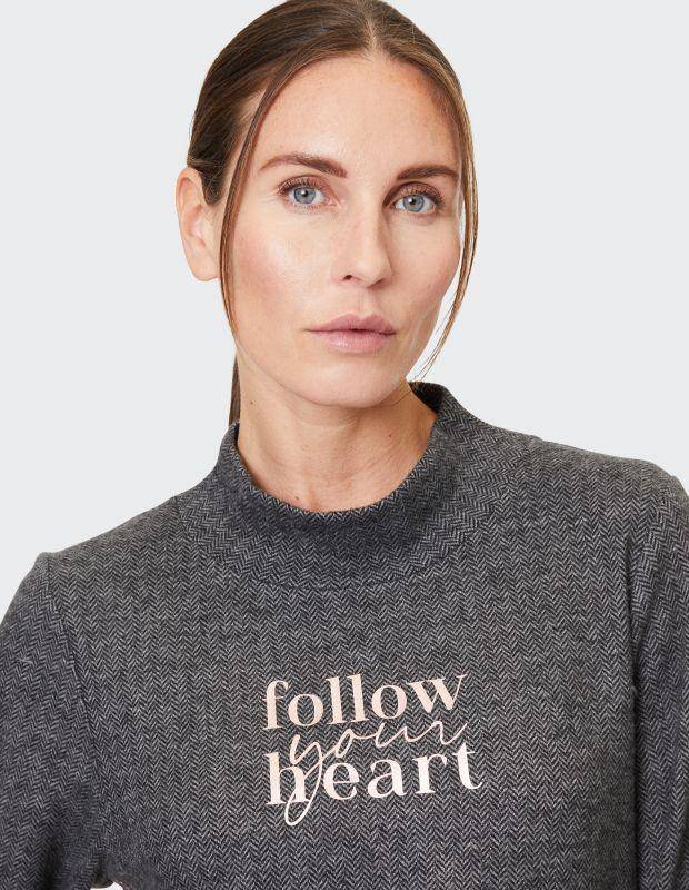 Joy Sportswear Sweatshirt GLORIA Sweatshirt aus softem Jacquardstrick Bestseller