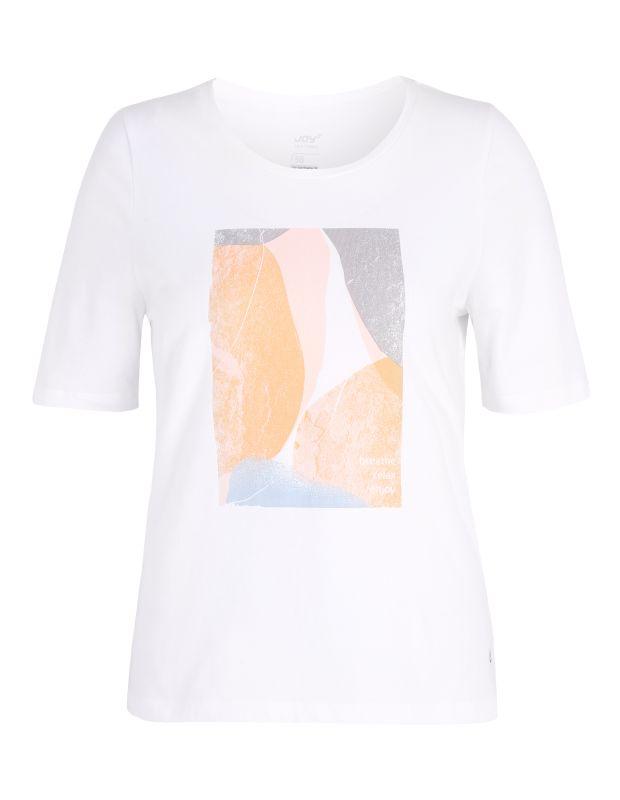 Joy Sportswear Freizeitshirt RODIKA T-Shirt mit modernem Front-Print Kauf eins, bekomm eins gratis