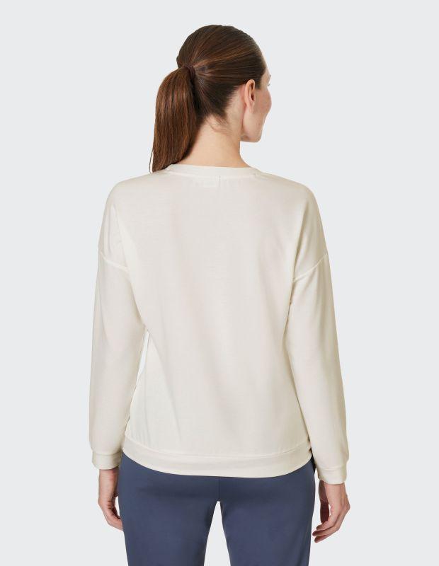 Joy Sportswear Sweatshirt RIKE Softes Sweatshirt mit Glanz Paspel Begrenzte Freigabe