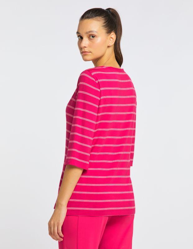 Joy Sportswear 3/4-Arm-Shirt AMIRA 3/4-Arm-Shirt im lässigen Streifenlook 2025
