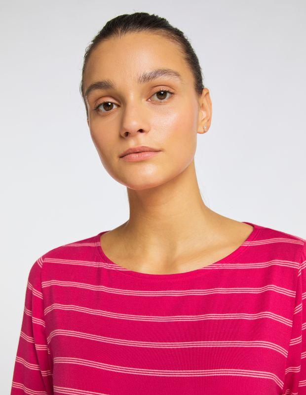 Joy Sportswear 3/4-Arm-Shirt AMIRA 3/4-Arm-Shirt im lässigen Streifenlook 2025