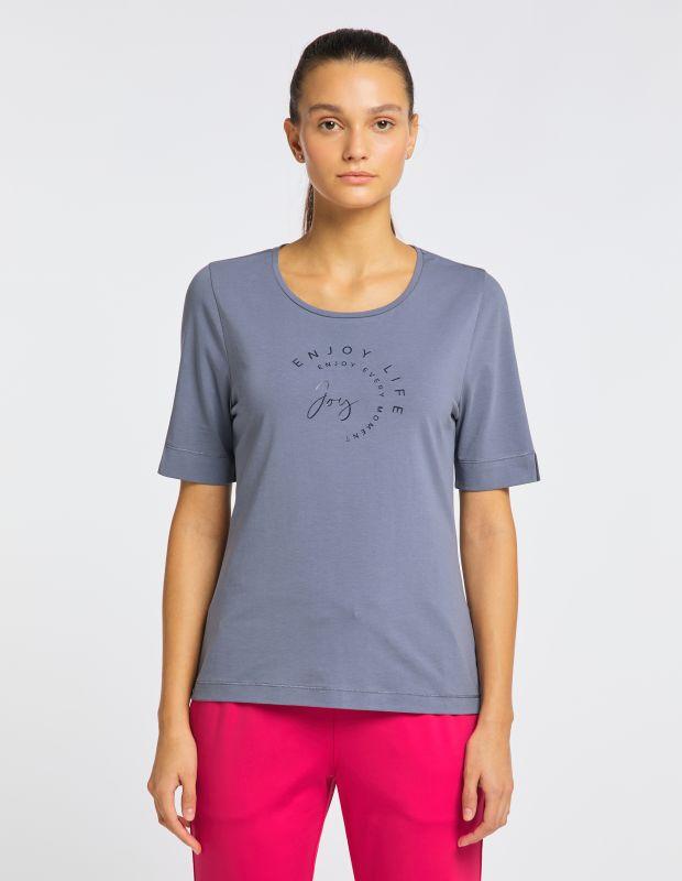 Joy Sportswear T-Shirt TAMY T-Shirt mit modernem Schrift-Print Auslauf