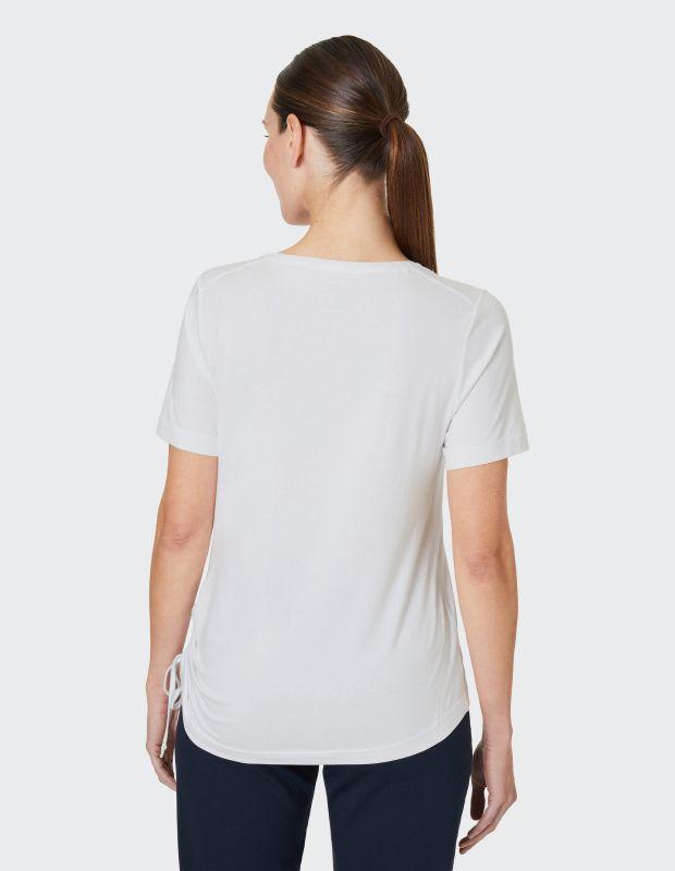 Joy Sportswear T-Shirt TALIDA T-Shirt mit seitlicher Raffung Begrenztes Angebot