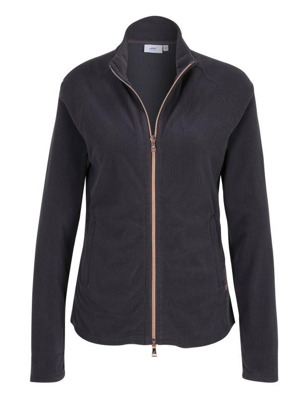 Joy Sportswear Fleecejacke JOSY Feminine Fleecejacke aus Rippfleece Exklusivangebot