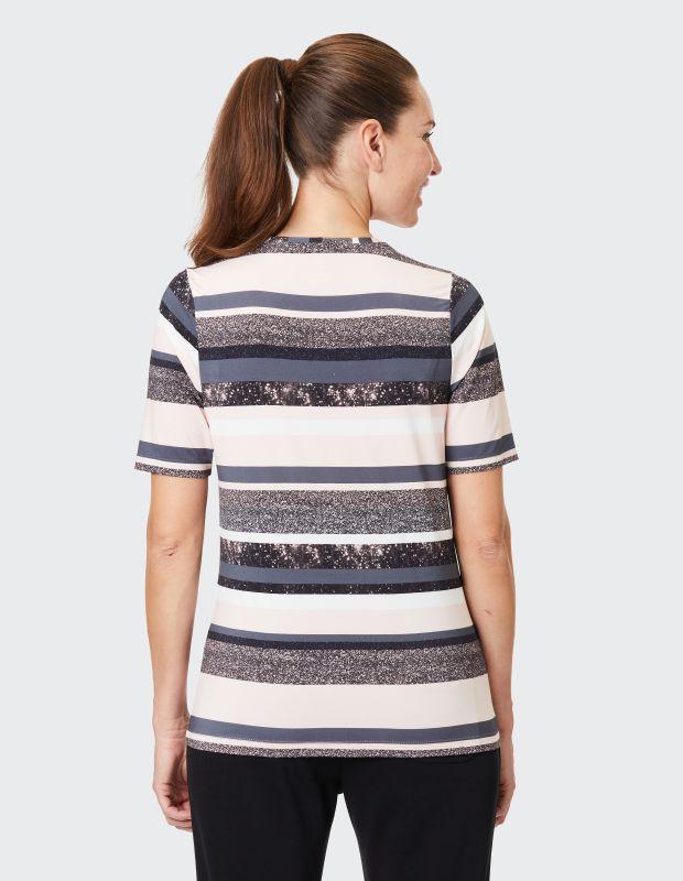 Joy Sportswear T-Shirt LARA T-Shirt mit Streifenprint Black Friday