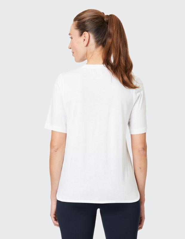 Joy Sportswear T-Shirt LUZIE Lockeres Shirt mit floralem Front-Print Online Outlet