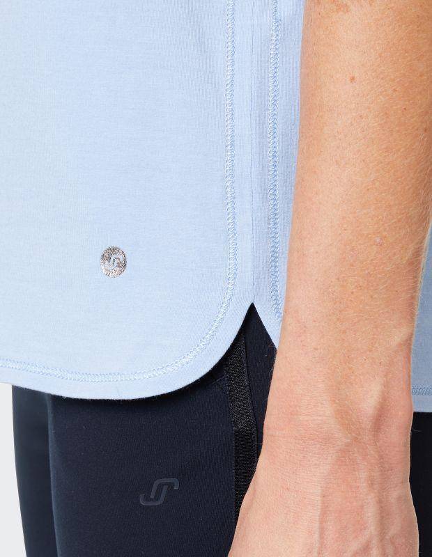Joy Sportswear T-Shirt LUZIE Lockeres Shirt mit floralem Front-Print Zeitlich begrenztes Angebot