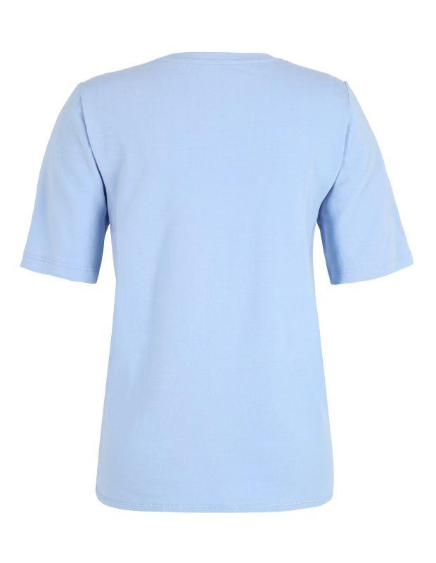 Joy Sportswear T-Shirt LUZIE Lockeres Shirt mit floralem Front-Print Zeitlich begrenztes Angebot