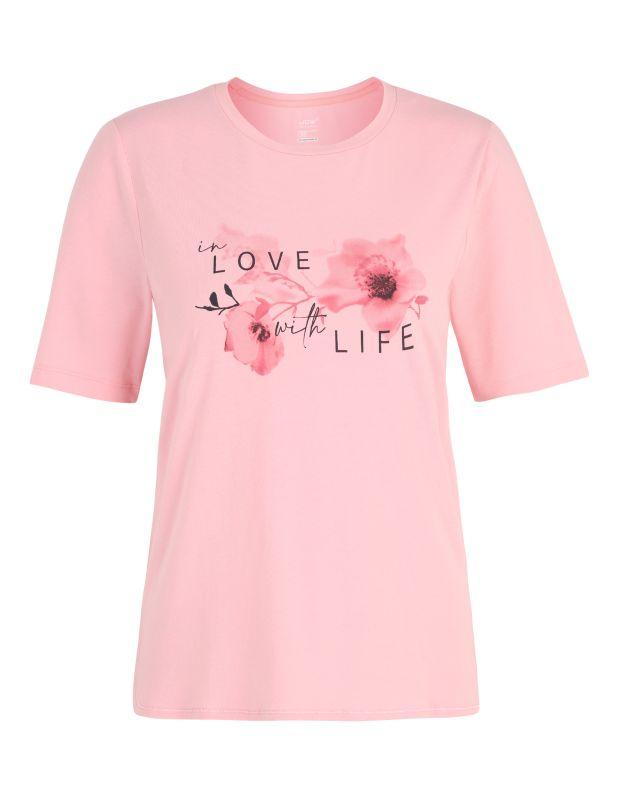Joy Sportswear T-Shirt LUZIE Lockeres Shirt mit floralem Front-Print Exklusive Angebote