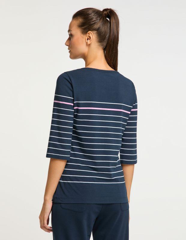 Joy Sportswear 3/4-Arm-Shirt LEILA 3/4-Arm-Shirt mit Streifen Bis zu 55% Rabatt