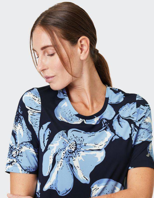 Joy Sportswear T-Shirt PENELOPE T-Shirt mit floralem Allover-Print zollfrei