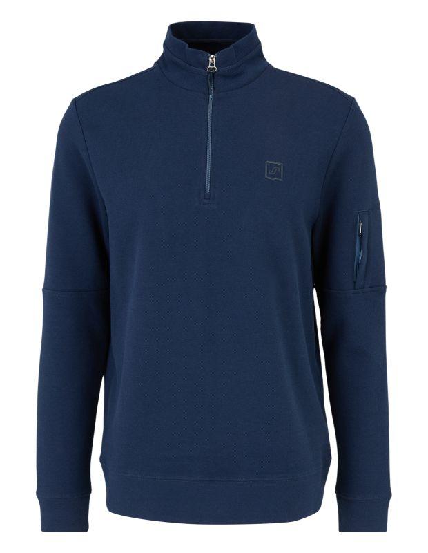 Joy Sportswear Troyer WENKO Sportiver Troyer im Denim Look Tägliche Deals