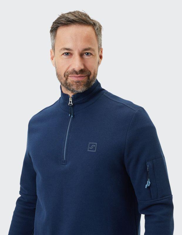 Joy Sportswear Troyer WENKO Sportiver Troyer im Denim Look Tägliche Deals
