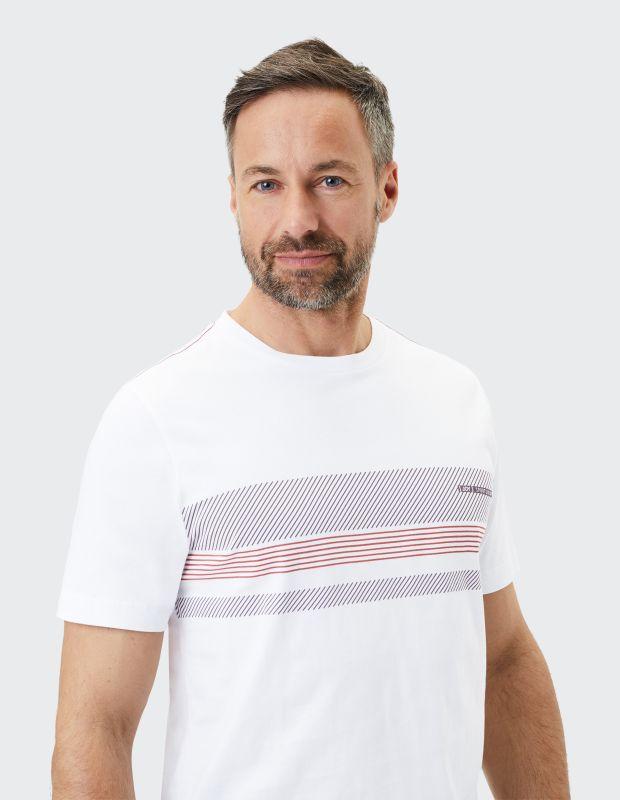 Joy Sportswear T-Shirt ARI T-Shirt mit modischem Streifendruck VIP-Rabatte