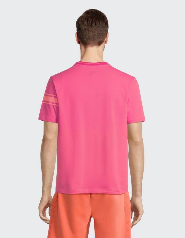 Joy Sportswear T-SHIRT JERSEY G-Style T-Shirt mit Streifen- und Label Print Fabrikverkauf