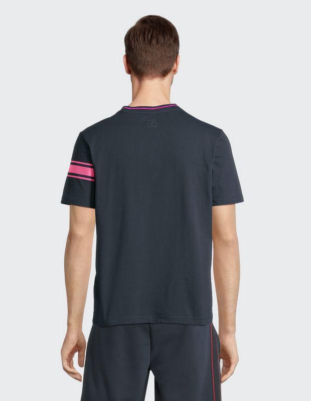 Joy Sportswear T-SHIRT JERSEY G-Style T-Shirt mit Streifen- und Label Print Fabrik Onlineshop