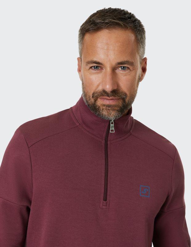 Joy Sportswear Troyer ARMIN Troyer mit Strukturmix Muttertagsangebot