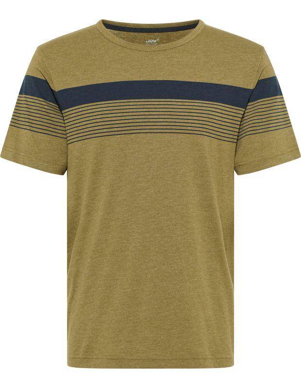 Joy Sportswear T-Shirt MATTIA T-Shirt mit moderner Streifengrafik Begrenztes Angebot