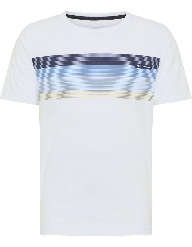 Joy Sportswear T-Shirt EIKE T-Shirt mit modernem Streifenprint Exklusivangebot