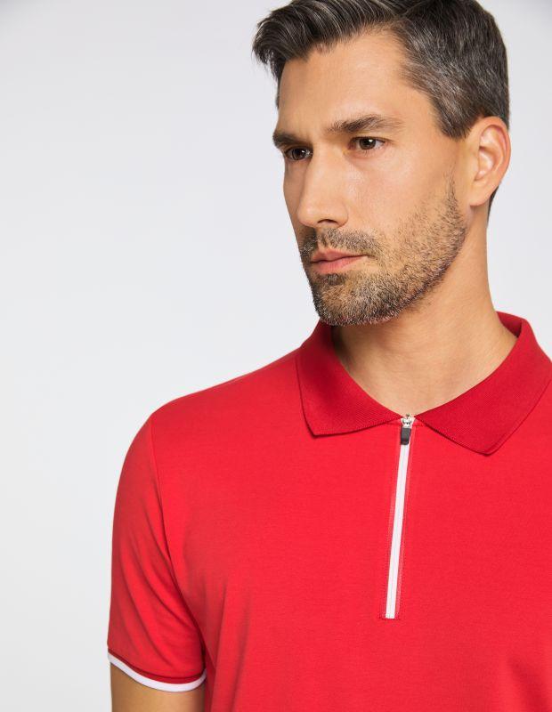 Joy Sportswear Poloshirt MIO Poloshirt mit Kontraststreifen Vatertagsangebot