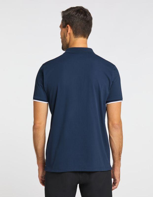 Joy Sportswear Poloshirt MIO Poloshirt mit Kontraststreifen Jubiläumsangebot