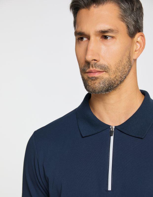Joy Sportswear Poloshirt MIO Poloshirt mit Kontraststreifen Jubiläumsangebot