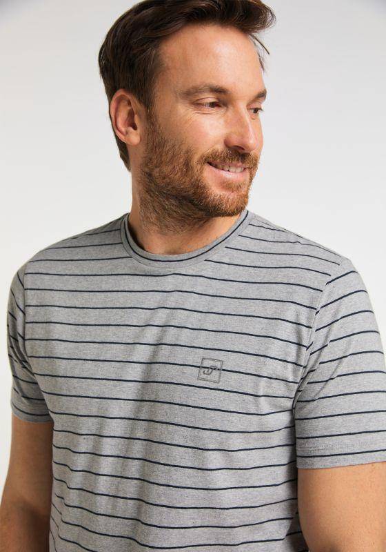 Joy Sportswear Sportshirt DELIAN Gestreiftes T-Shirt aus 100% Baumwolle Top Angebot