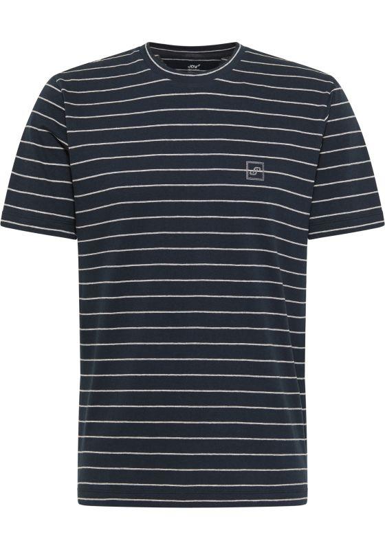 Joy Sportswear Sportshirt DELIAN Gestreiftes T-Shirt aus 100% Baumwolle Online Outlet