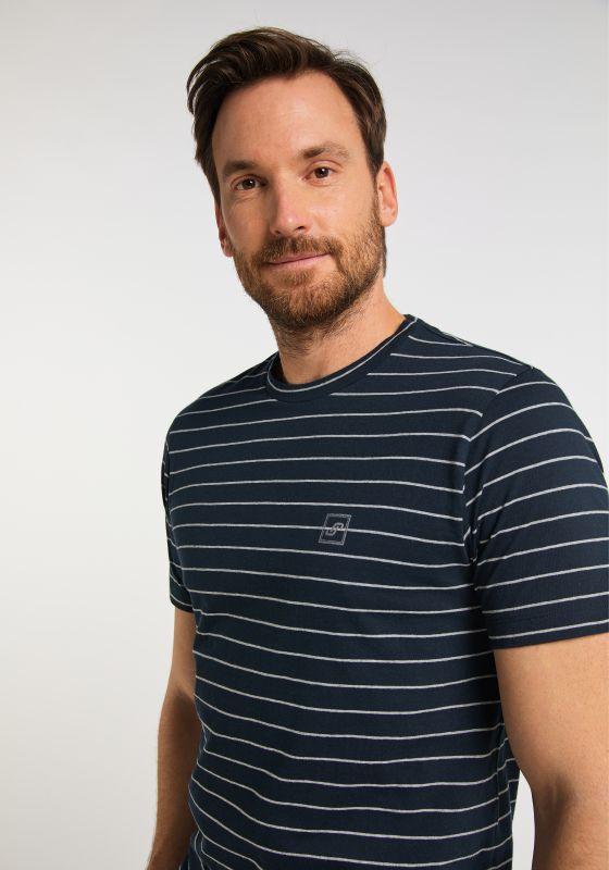 Joy Sportswear Sportshirt DELIAN Gestreiftes T-Shirt aus 100% Baumwolle Online Outlet