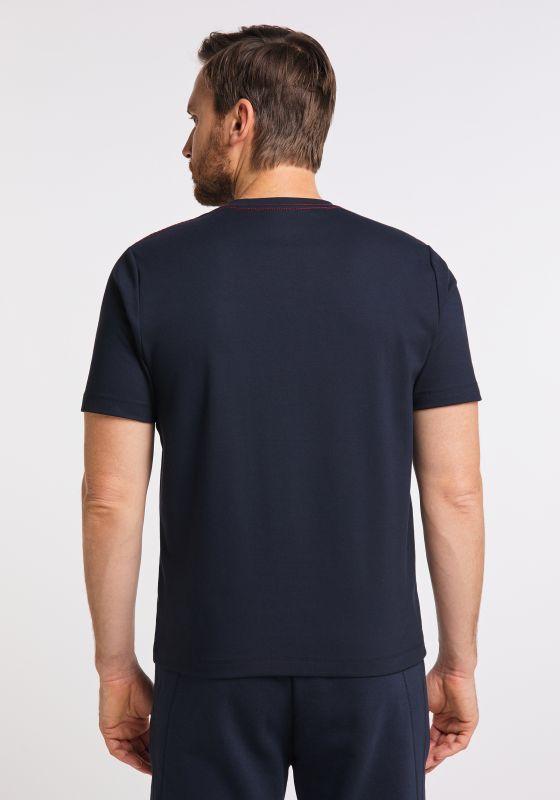 Joy Sportswear Sportshirt MARIUS V-Neck T-Shirt mit Logo Patch Super Sparpreis