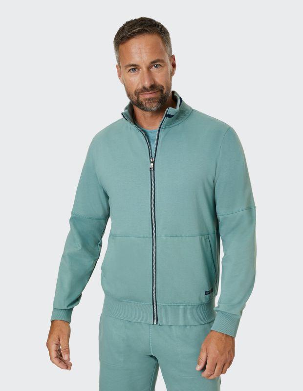 Joy Sportswear Jacke SVEN Sweatjacke mit Kontraststreifen im Kragen Super Rabatt